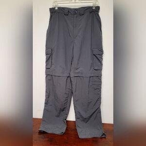 Women's White Sierra Cargo Adjustable Pants / Shorts M